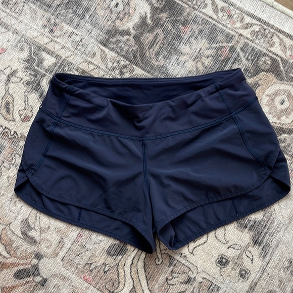 lululemon athletica Pants - Lululemon Navy Speed Up Shorts